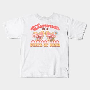 Summer is a state of mind Kids T-Shirt